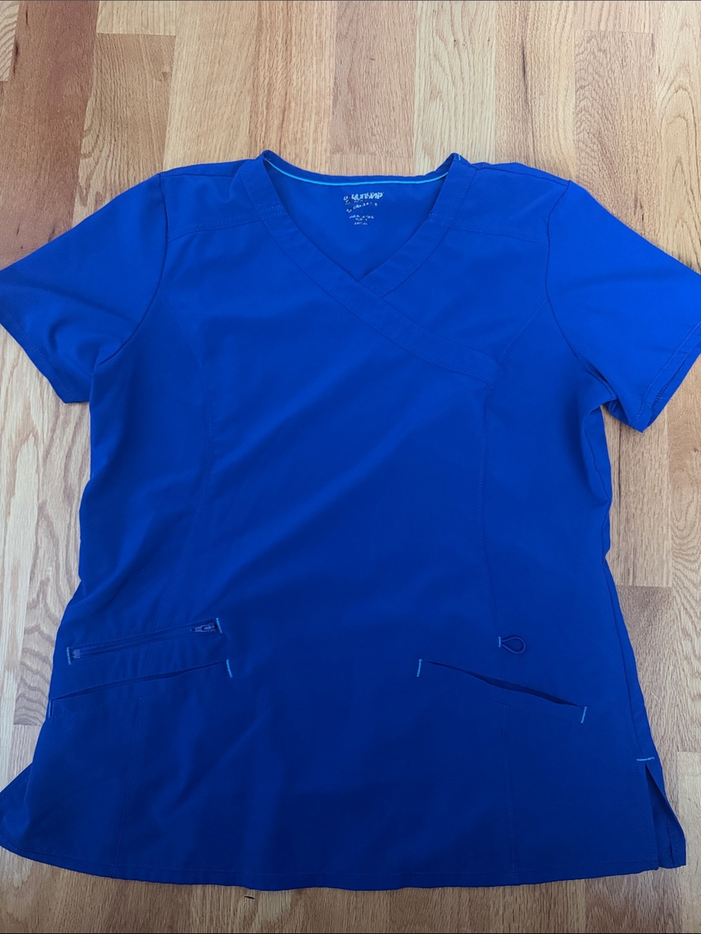 Scrubstar Women's V-Neck Scrub Top - Royal Blue